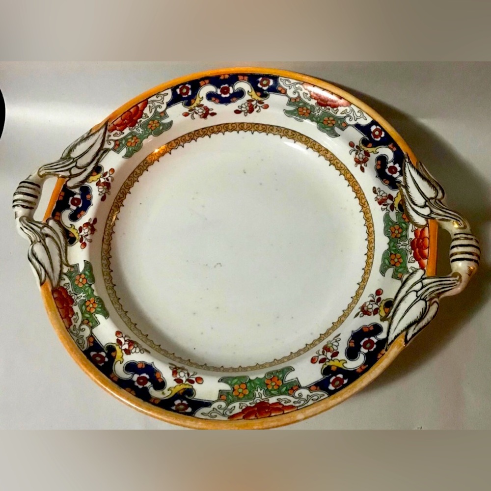 GORGEOUS MINTONS 1793 ENGLAND IMARI CENTERPIECE! Excellent!